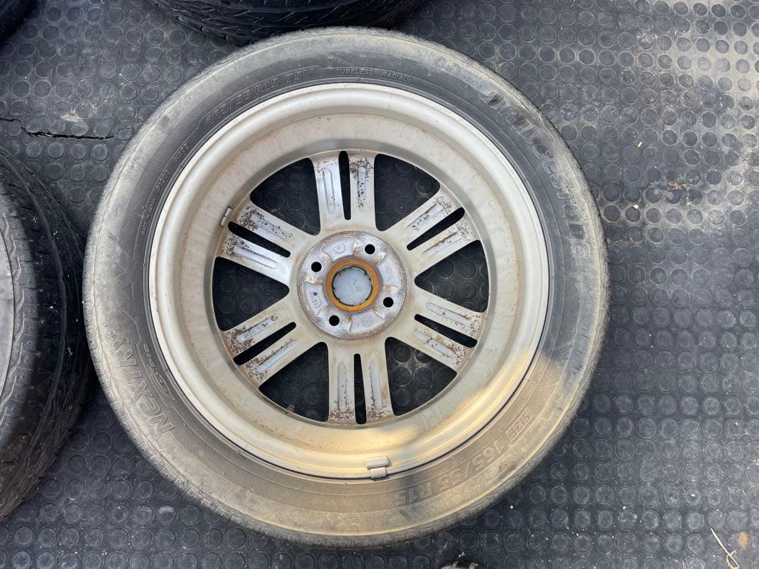 タントカスタム　純正アルミホイール　15インチ