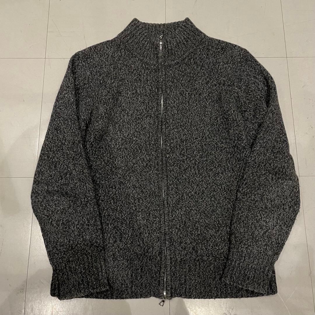 paul smith ドライバーズニット riri カシミヤ ダークウェア 細身