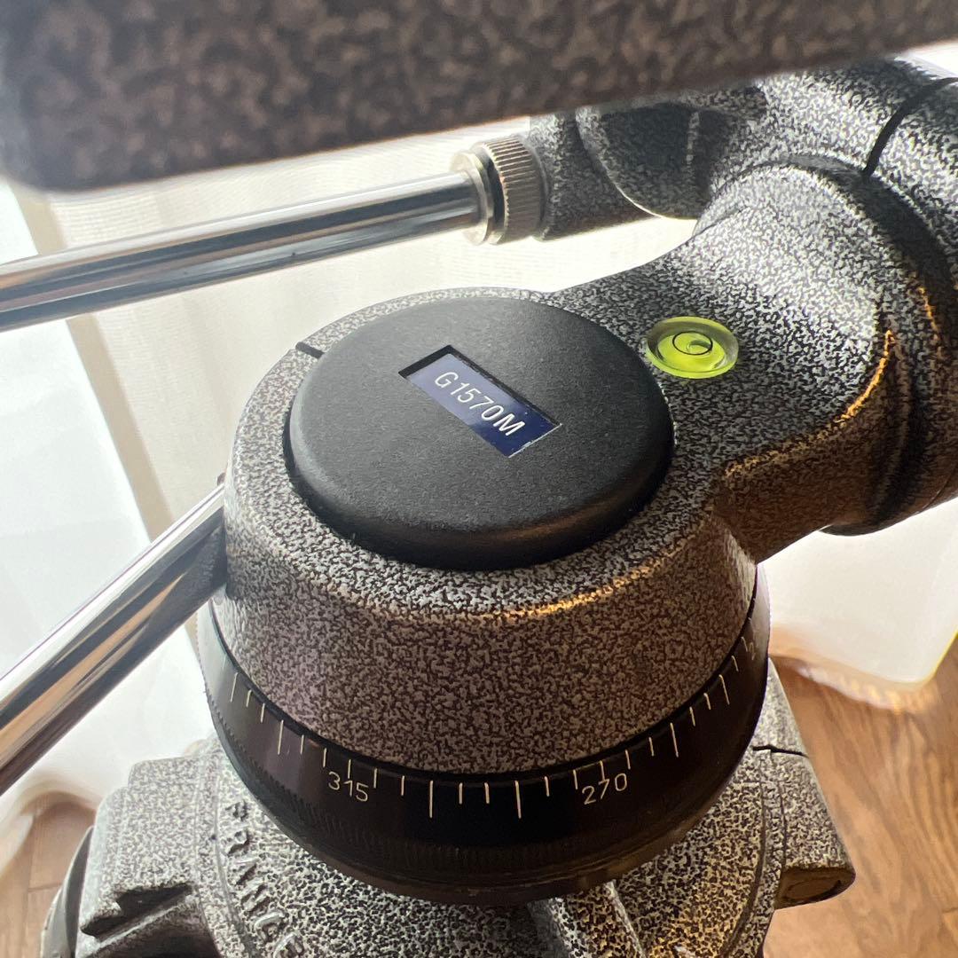 gitzo ジッツォg412 三段三脚+雲台g1570