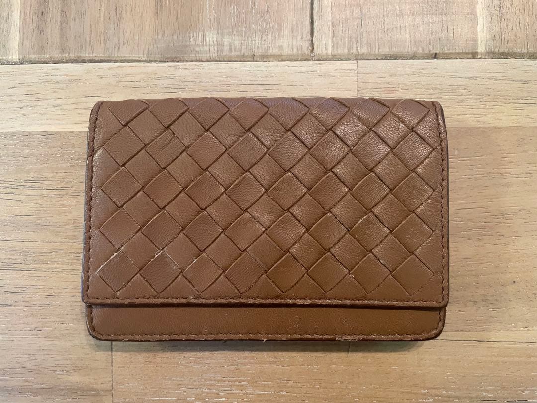 BOTTEGA VENETA 名刺入れ ブラウン