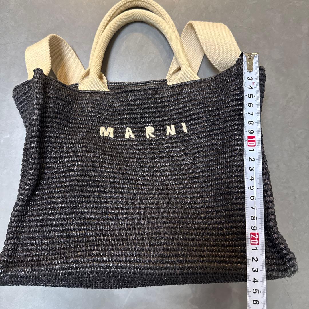 MARNI ミディアムバスケット トートバッグ カゴバッグ