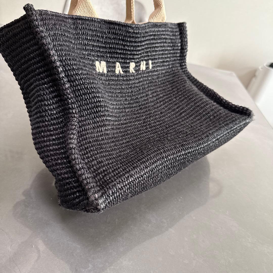 MARNI ミディアムバスケット トートバッグ カゴバッグ