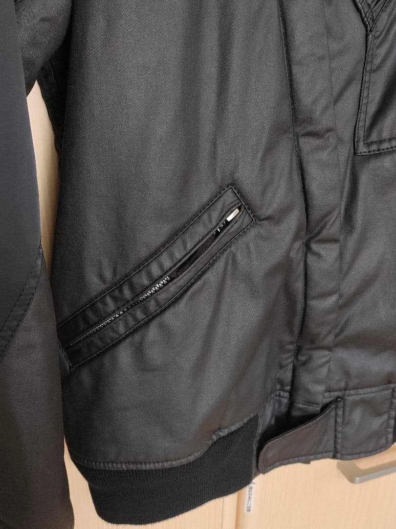 極美品 ユニクロ KM ミリタリー フライトジャケット ブルゾン Lサイズ 黒