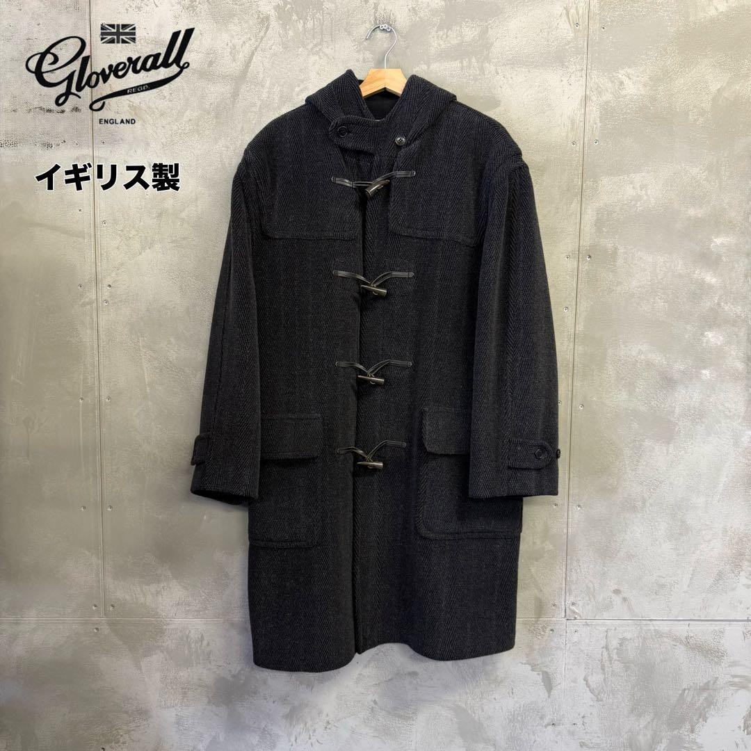 Gloverall 英国製 ダッフルコート ヘリンボーン グローバーオール