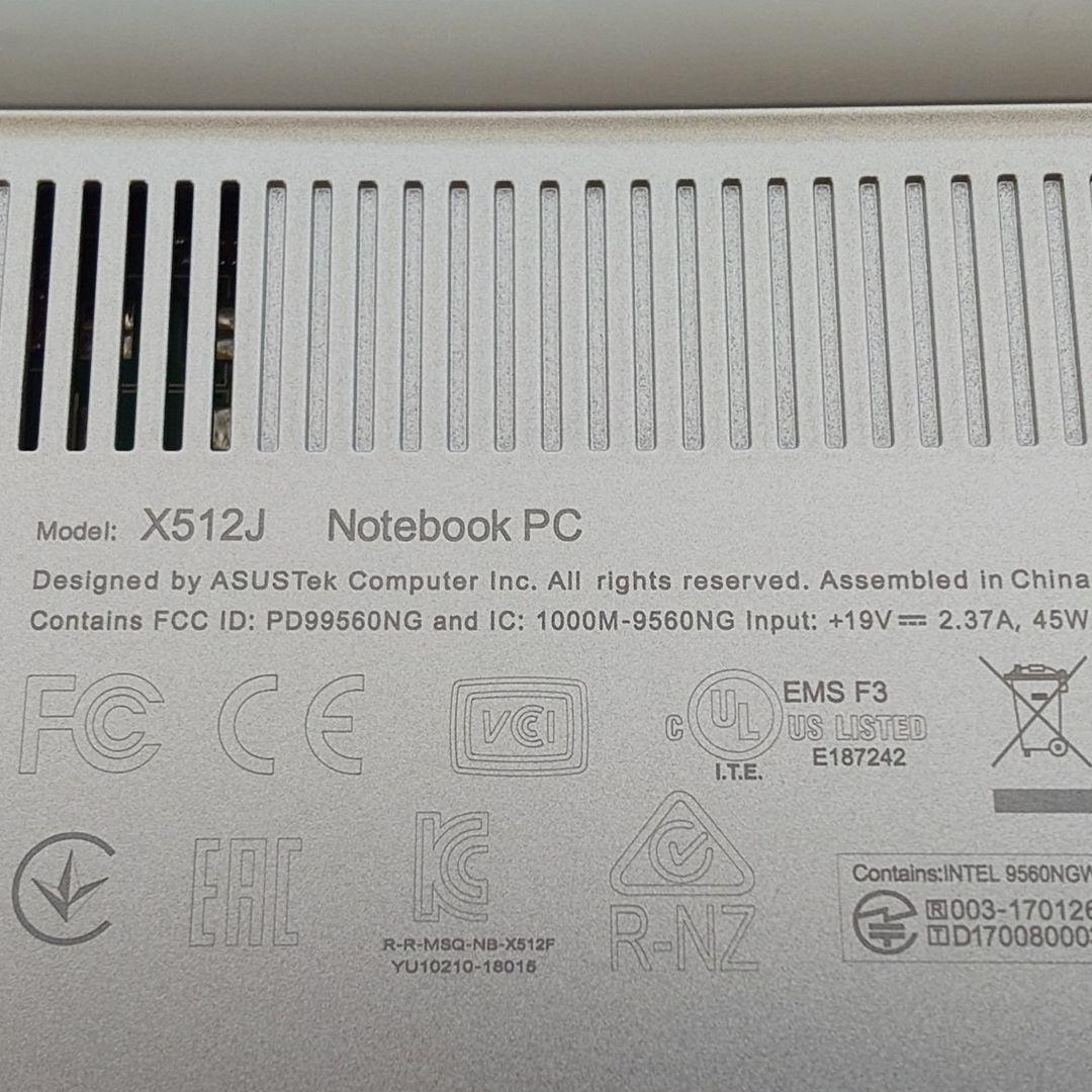 初期設定済：ASUS Win11ノート SSD512GB＋HDDメモリ12GB