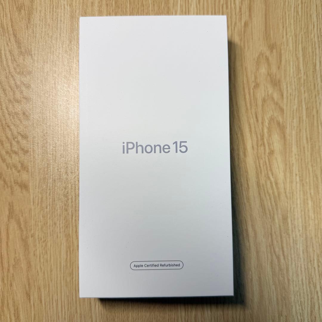 未開封品 iPhone 15 128GB ピンク国内版SIMフリー送料無料