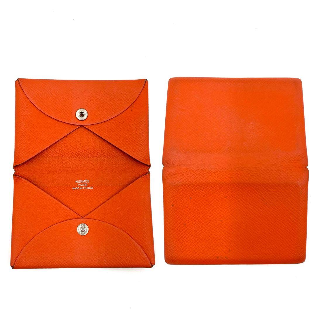 正規品 HERMES エルメス カルヴィ カードケース 名刺入れ