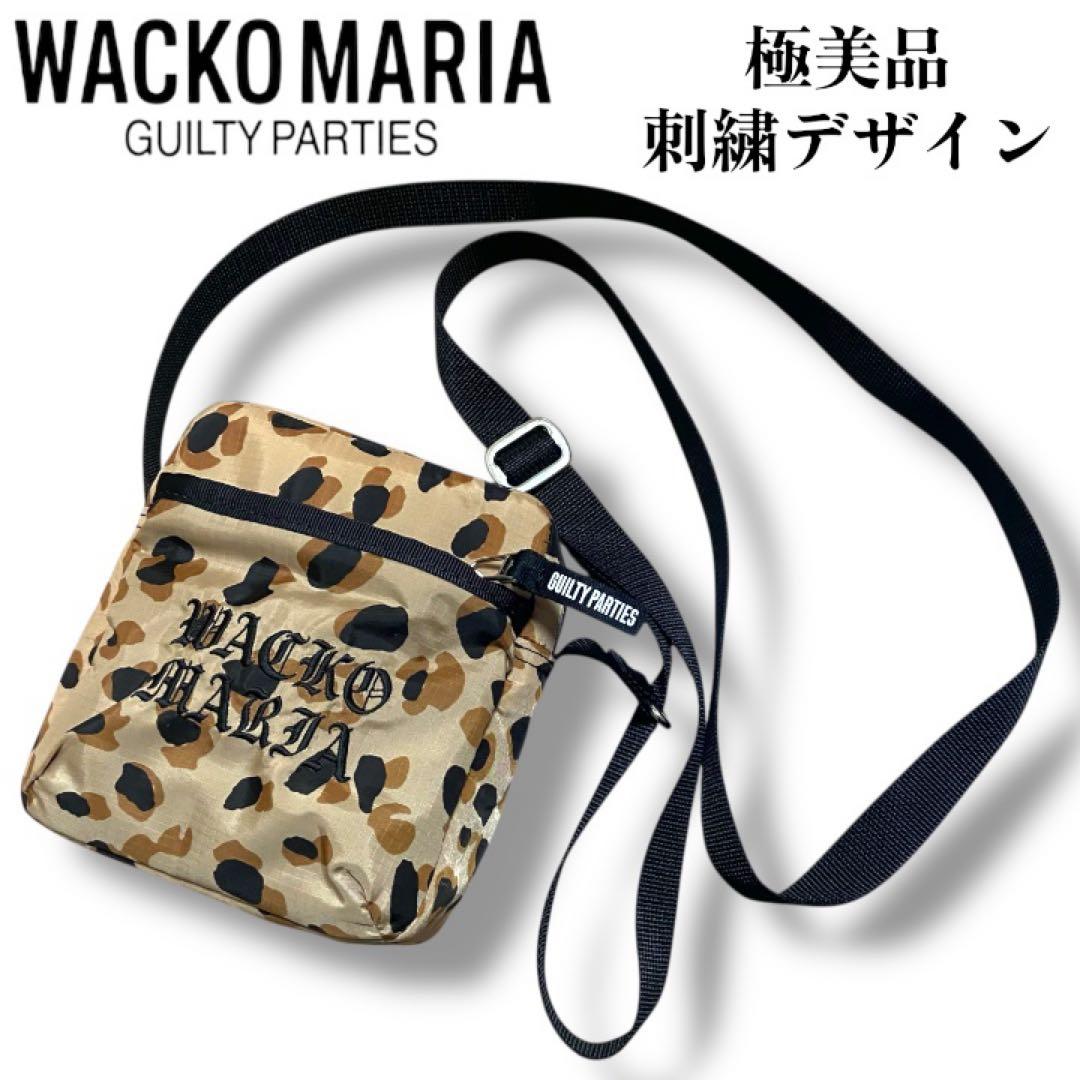 【極美品】ワコマリア×スピークイージー コラボ ショルダーバッグ レオパード