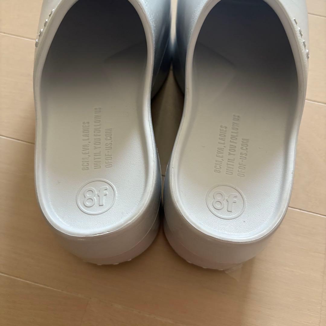 OFOF 厚底サンダル PURE SILVER ミュール