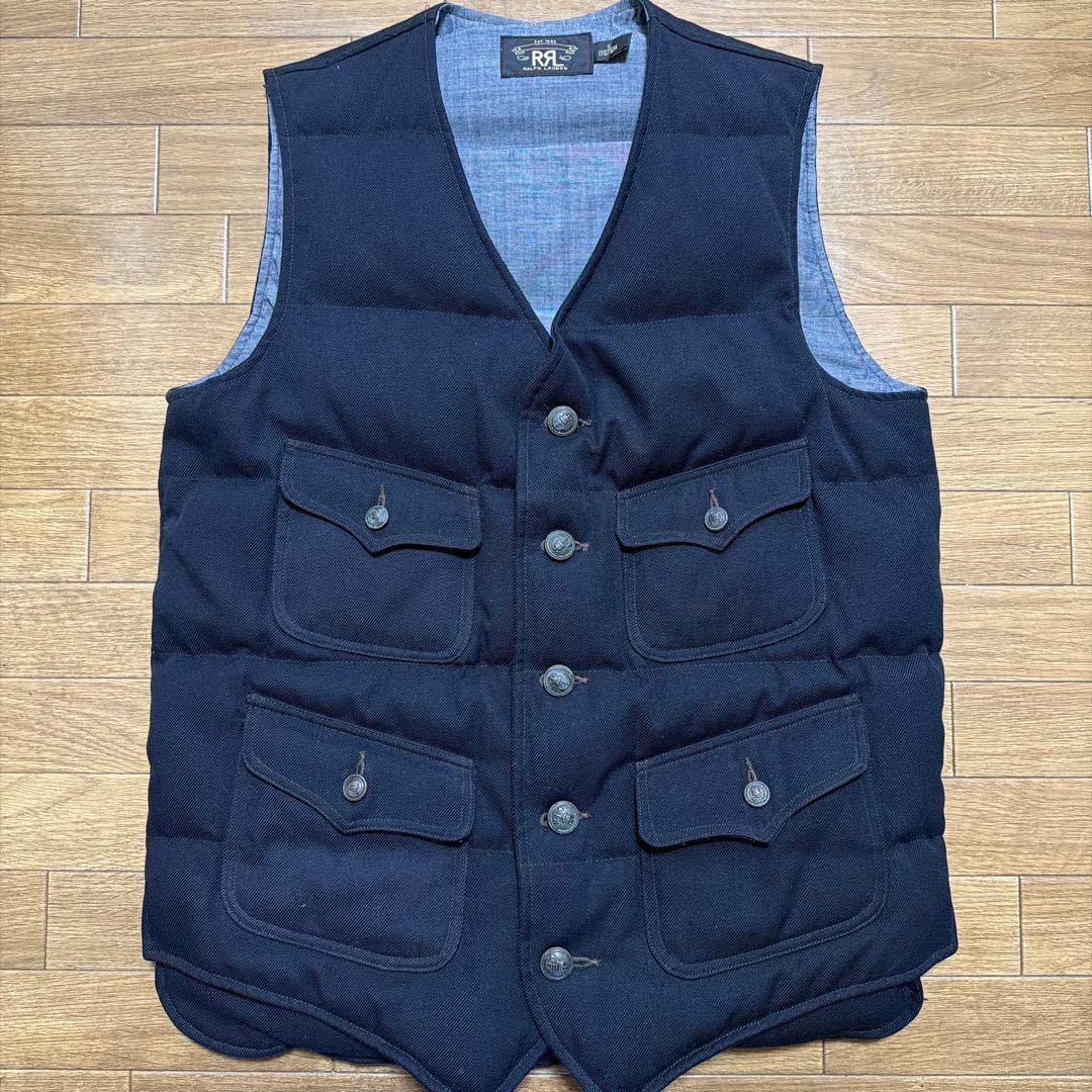 ダブルアールエル　ダウンベスト　S