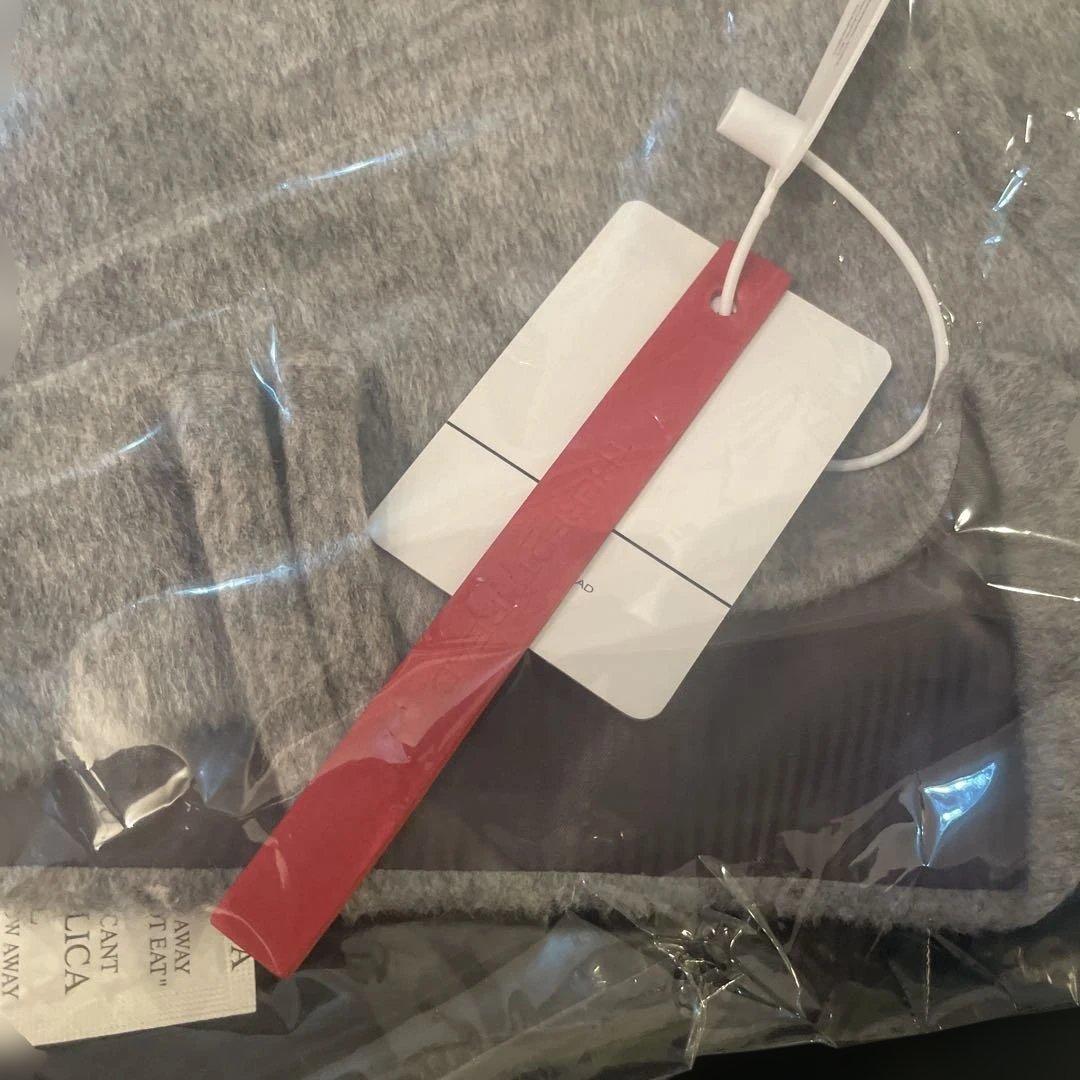 新品 THEREDTHREAD S shaggy shorts　gray S