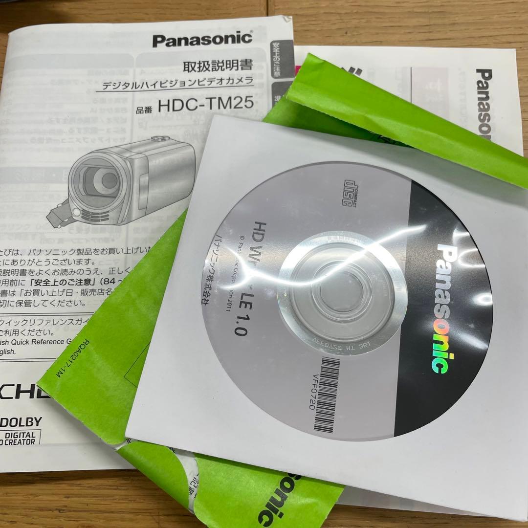動作品 Panasonic HDC-TM25 ハンディカム ビデオカメラ