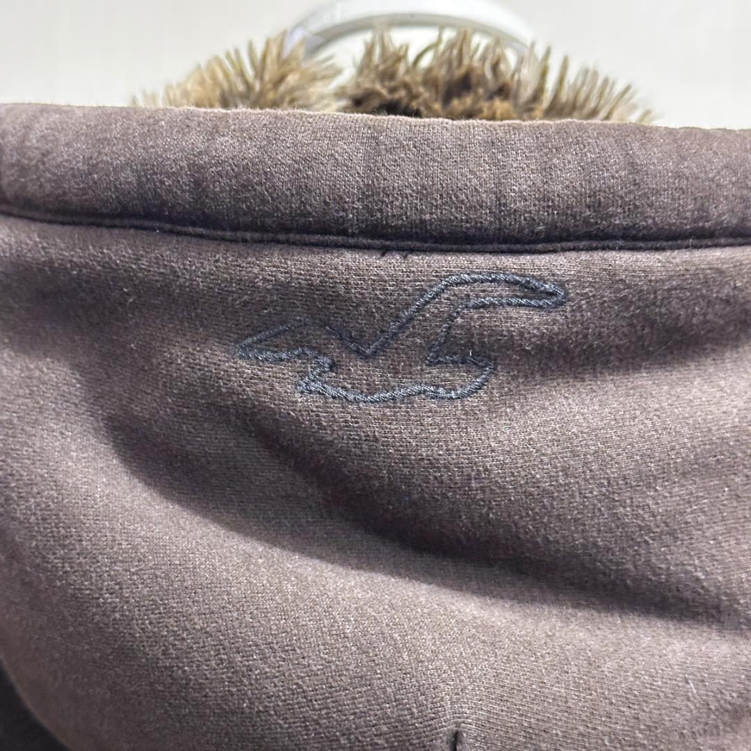HOLLISTER ボアパーカー　ブラウン　サイズS　HR0812