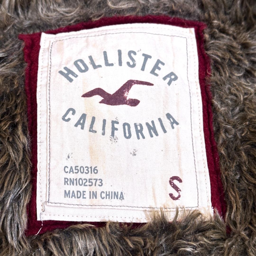 HOLLISTER ボアパーカー　ブラウン　サイズS　HR0812