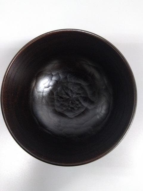 創作漆器瑾齋　ハツリ筋椀　拭漆一対