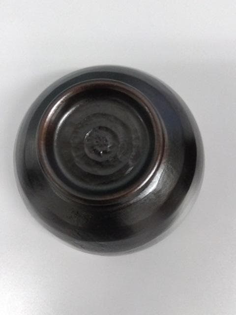 創作漆器瑾齋　ハツリ筋椀　拭漆一対