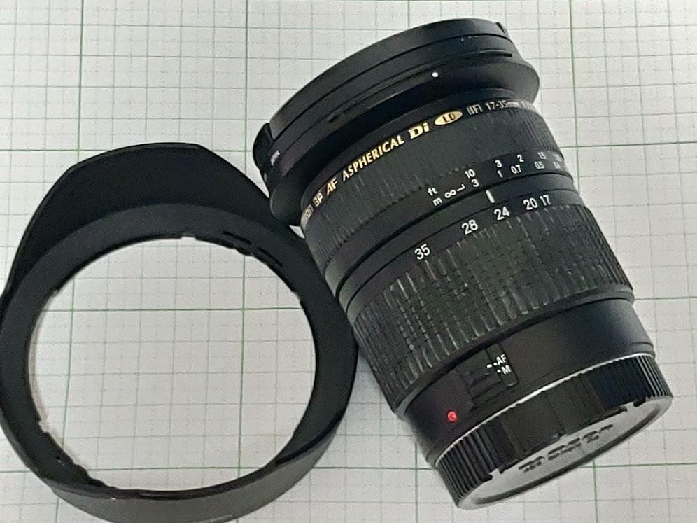 タムロン　広角ズームレンズ　AF17-35mmF/2.8-4 Di　キヤノン用
