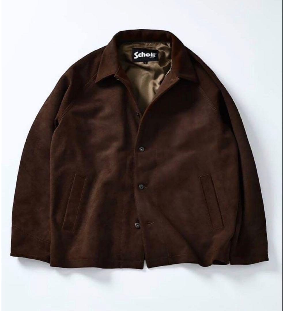 Schott ショット別注スエード カバーオール　ジャーナルスタンダード別注