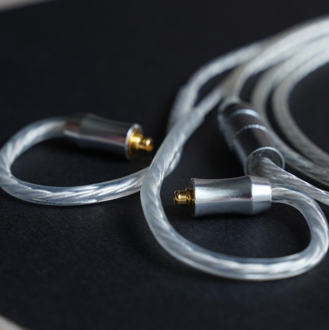 ついに7N 超冷凍製単結晶銅銀メッキ！最高スペックリケーブルMMXC/3.5mm
