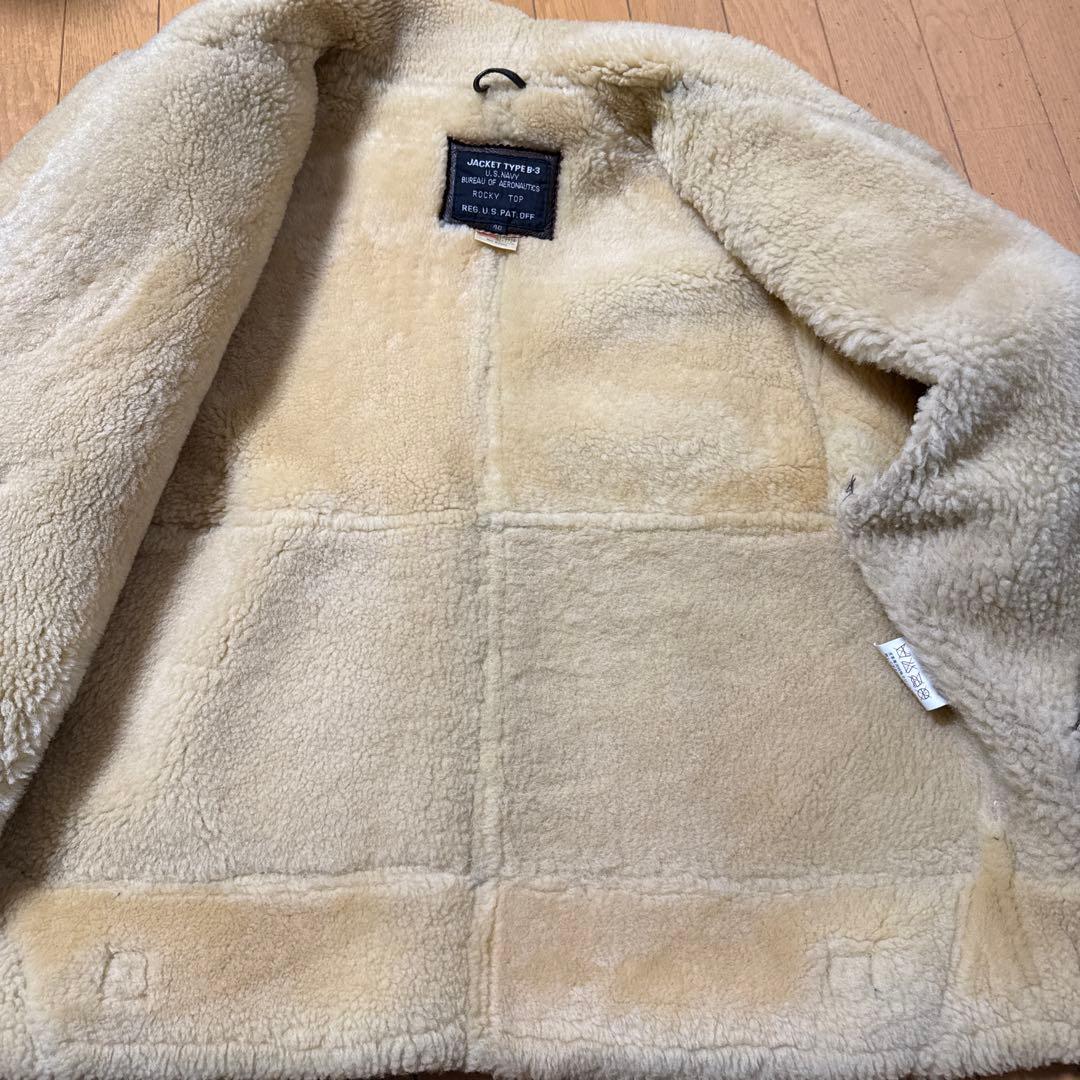 ROCKY TOP ロッキートップ 本革 羊革 B3 ジャケット 40