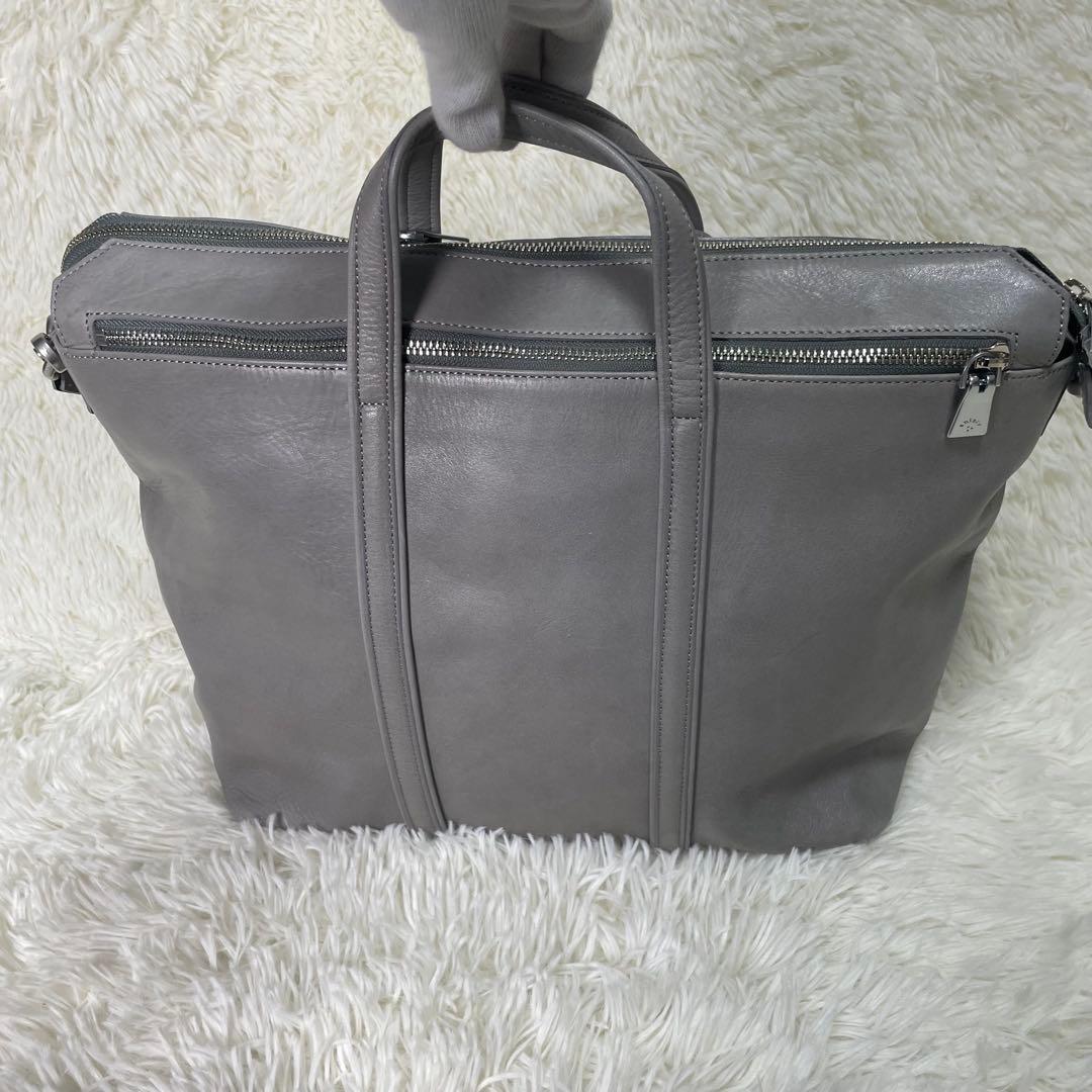 美品 aniary アニアリ 2way アンティークレザー トートバッグ