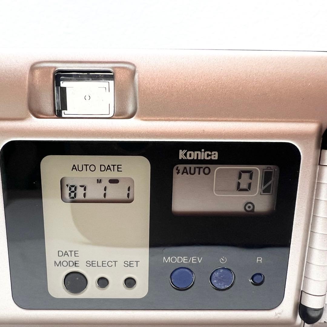 【完動品 美品】Konica Big mini BM-201 フィルムカメラ