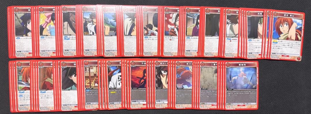 [※SR赤剣心抜き]るろうに剣心 赤剣心以外4コン