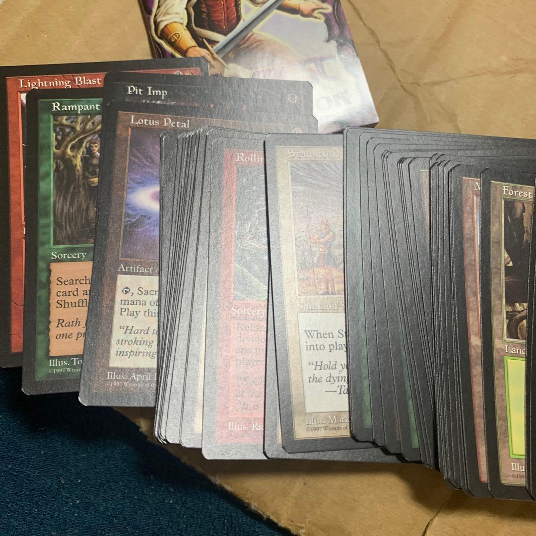 マジックギャザリング、テンペスト、保管品