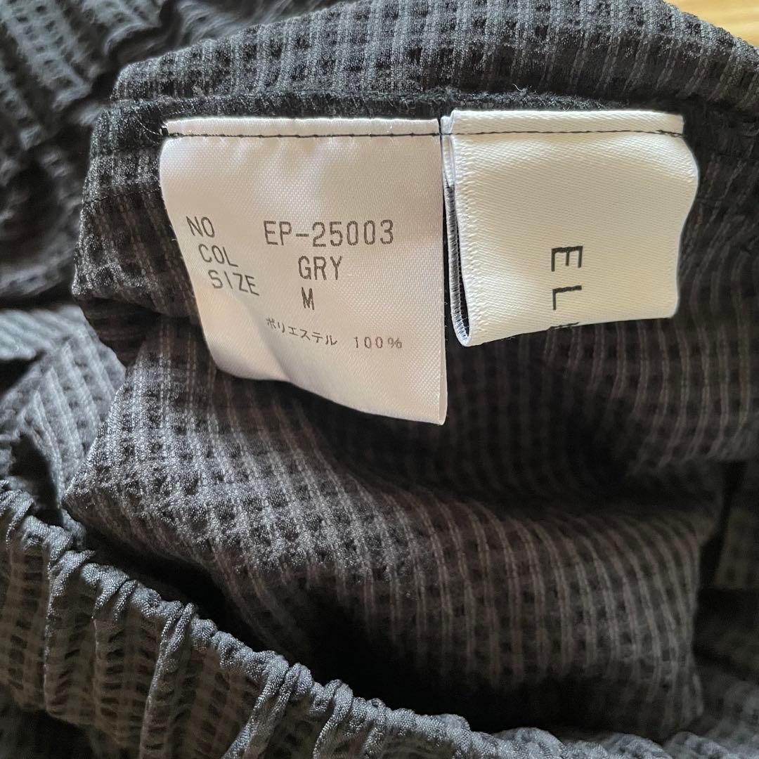 Ellie エリー ギンガムチェックパンツ グレー Mサイズ