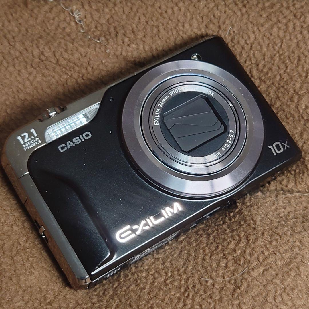 カシオ★ボディ美品動作品EX-H10ブラック★EXILIMデジカメ送料無料