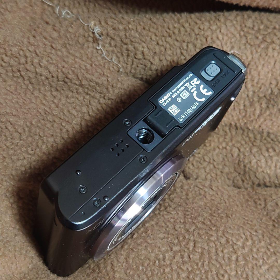 カシオ★ボディ美品動作品EX-H10ブラック★EXILIMデジカメ送料無料