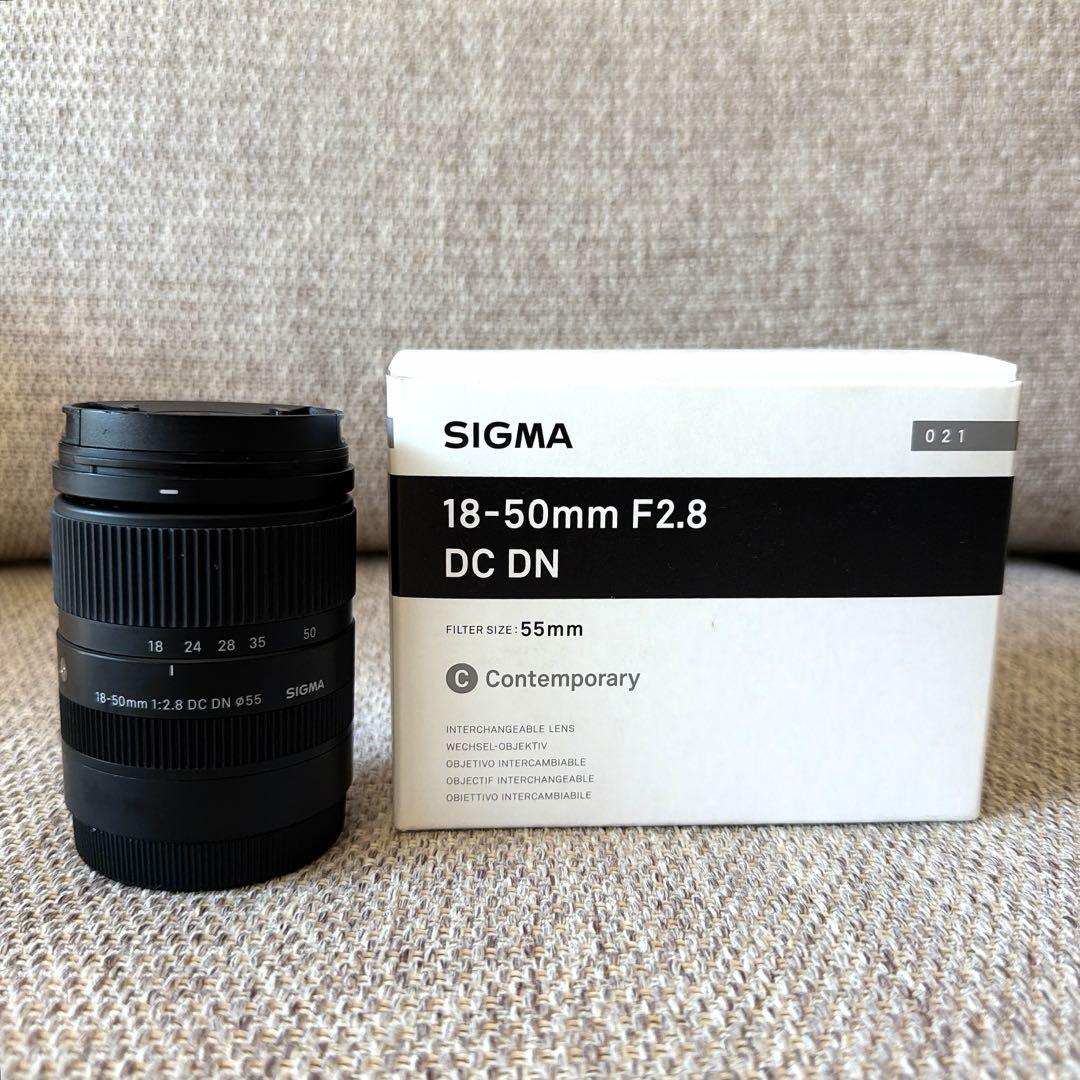 SIGMA 18-50mm F2.8 DC DN レンズ　Eマウント