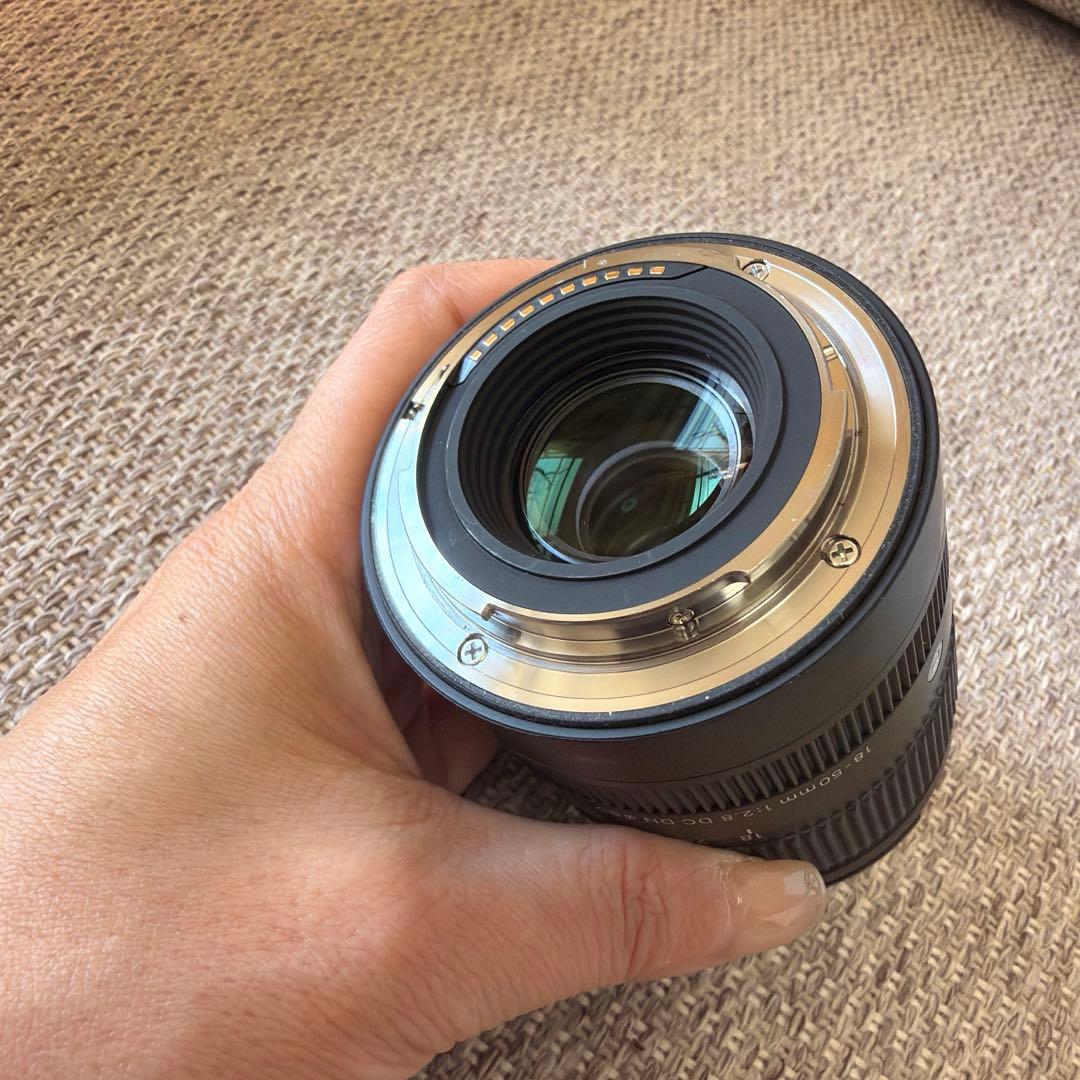 SIGMA 18-50mm F2.8 DC DN レンズ　Eマウント