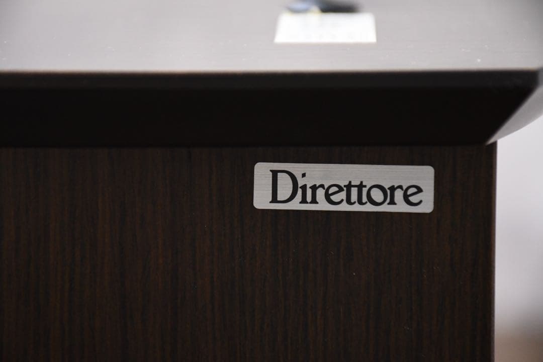 EFK1 カリモク ディレトーレ ナイトテーブル 照明付き 2段ドロワー