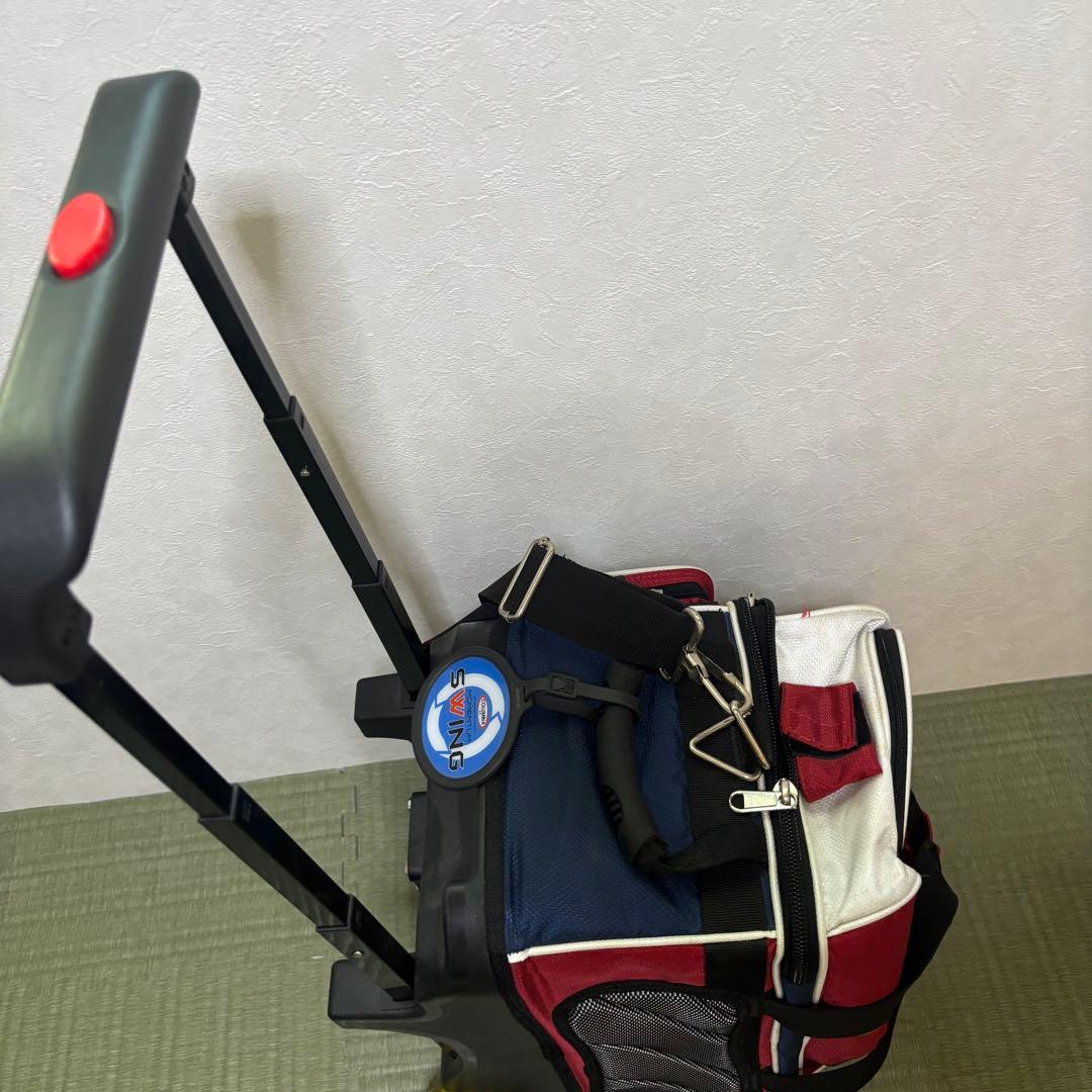 【希少】ABS ボーリング キャリーバッグ PRO-am 3way 2球