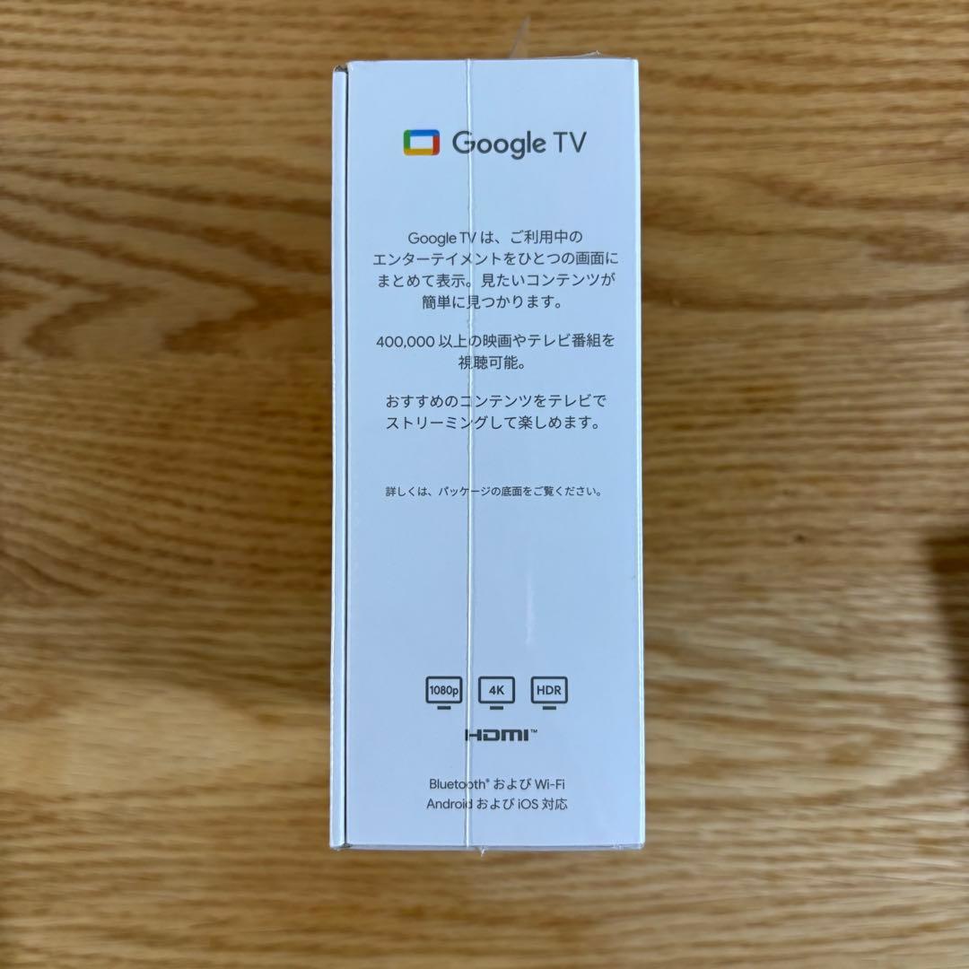 【新品】Chromecast with Google TV 4K