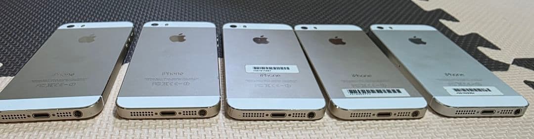 iphone 5s 本体 5台
