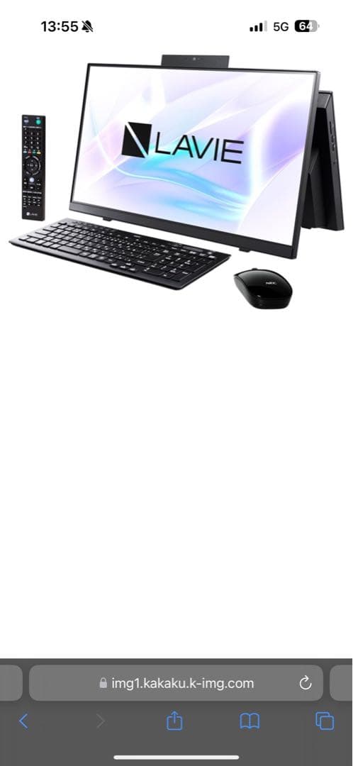 Windowsデスクトップ NEC LAVIE PC-A2377CAB