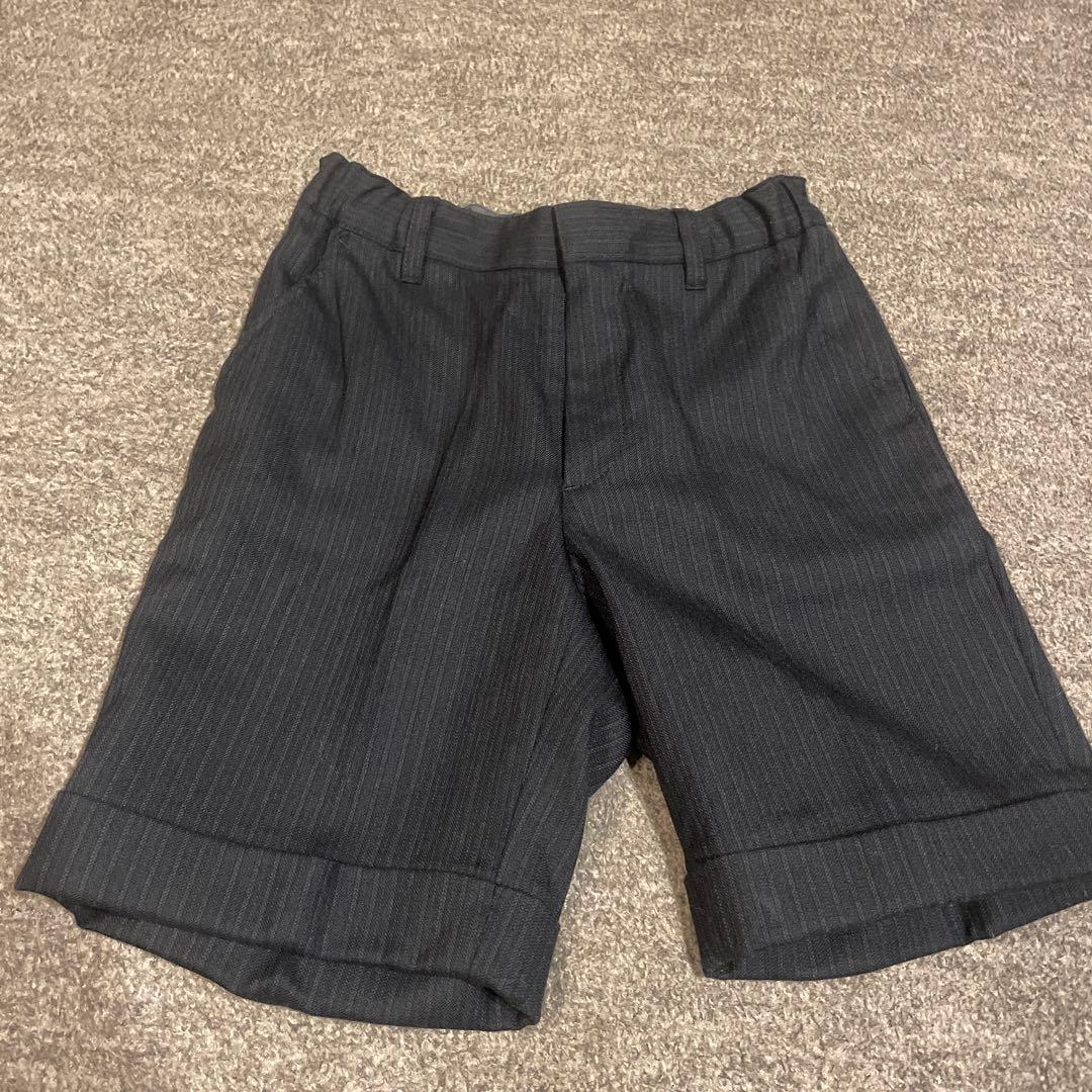 BURBERRY フォーマルスーツ 男の子 120 黒　5点セット