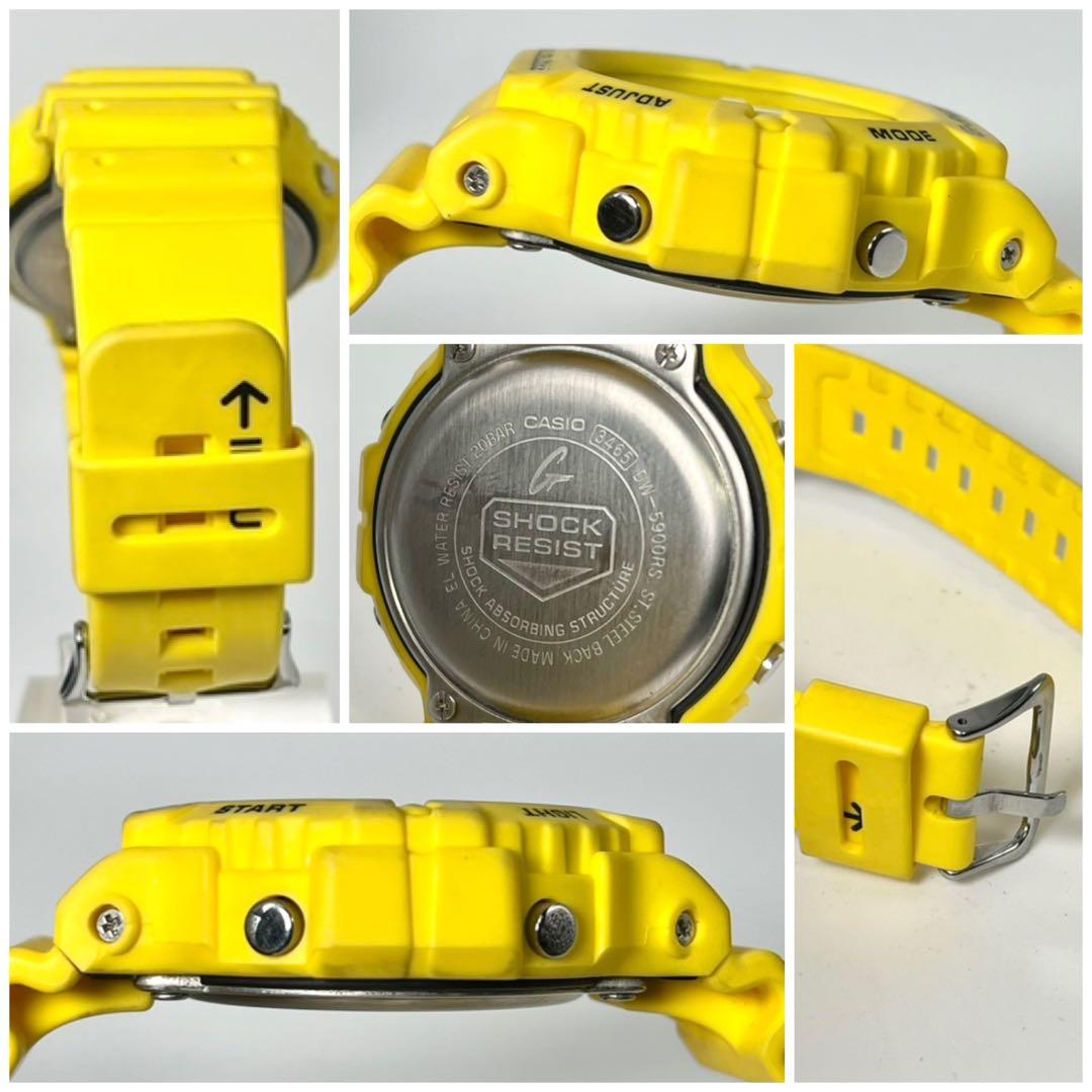 【美品/稼働品】カシオ G-SHOCK DW-5900RS クォーツ 腕時計