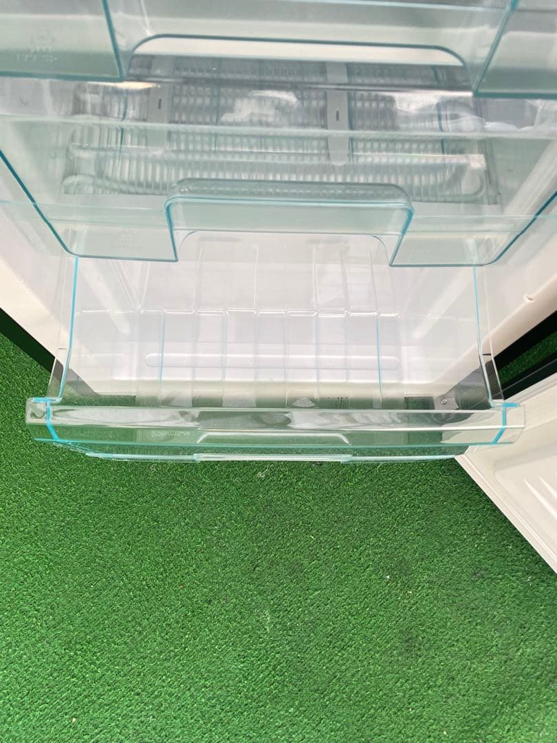 923 アイリスオーヤマ おしゃれブラック 大きめ2ドア冷蔵庫 スリム幅 大容量