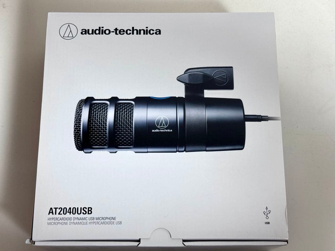audio-technica AT2040USB ダイナミックマイク +オマケ