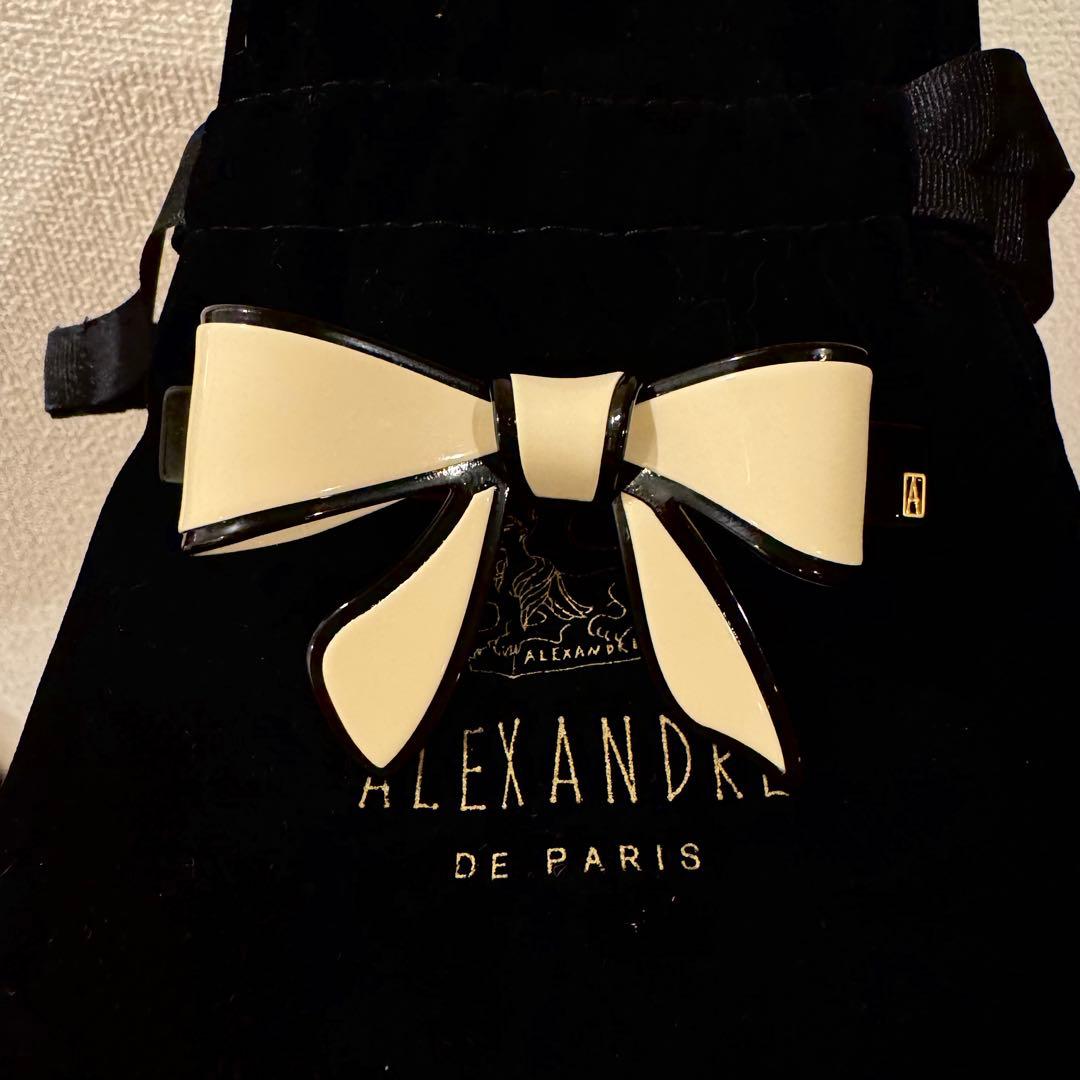 【新品未使用】アレクサンドルドゥパリ バレッタ