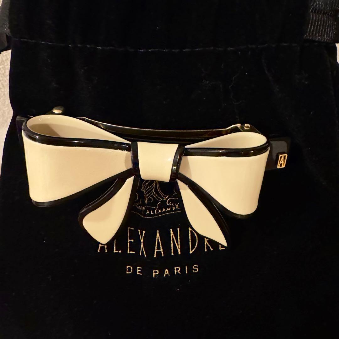 【新品未使用】アレクサンドルドゥパリ バレッタ