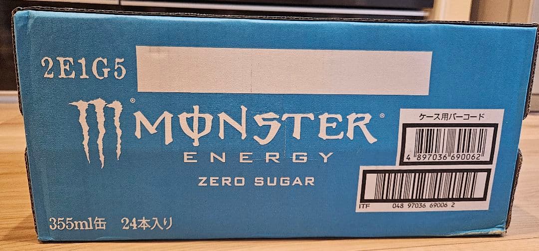モンスターエナジーゼロシュガー 355ml ２４本入り(日本国産)　2箱