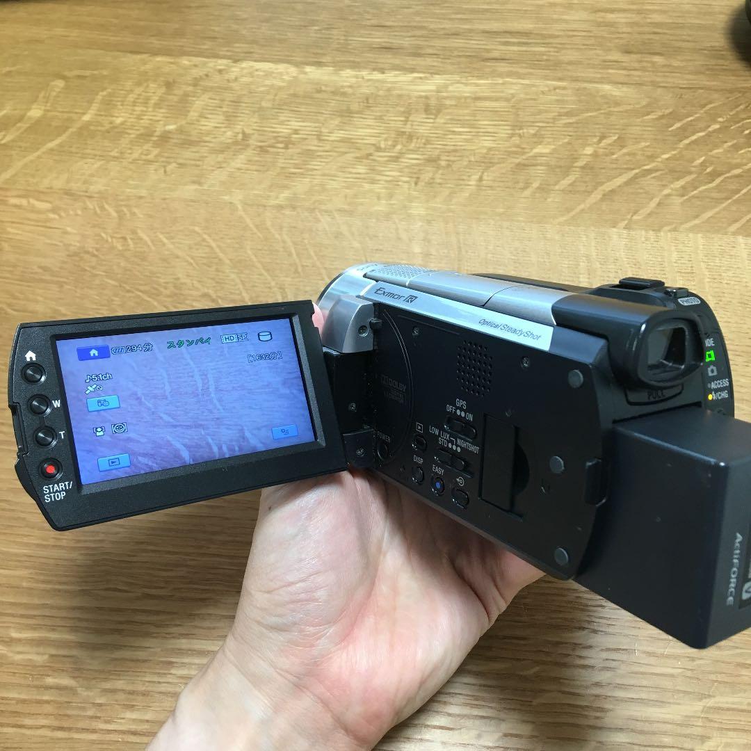SONY ハンディカム HDR-XR500 大容量バッテリーやワイコンレンズ付き