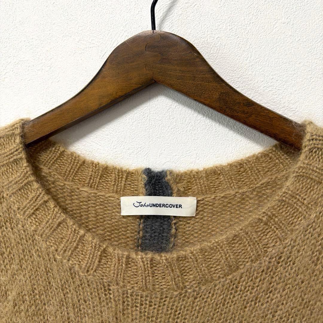 John UNDERCOVER バイカラーモヘヤニット 3 JUL4904