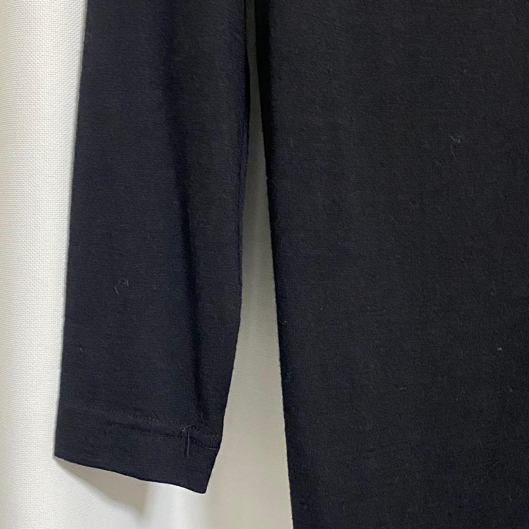 ISSEY MIYAKE イッセイミヤケ ウール 長袖カットソー チュニック M