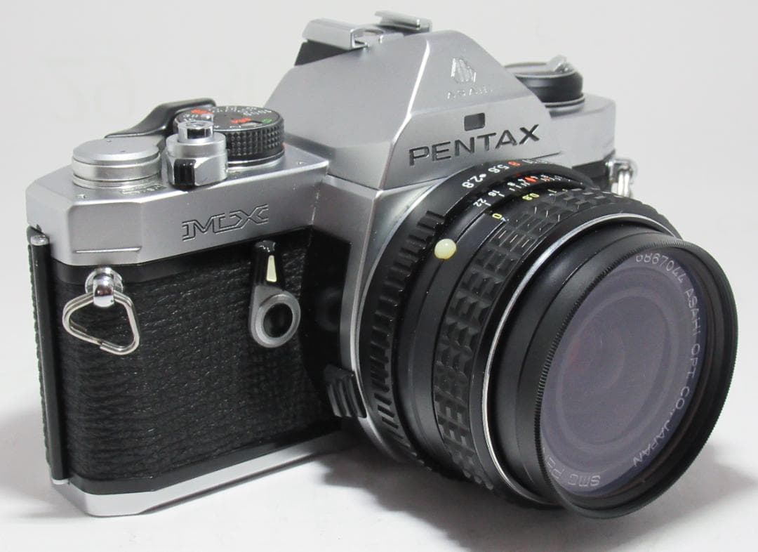 PENTAX MX & 35mm F2.8レンズ & ストロボ ジャンク品