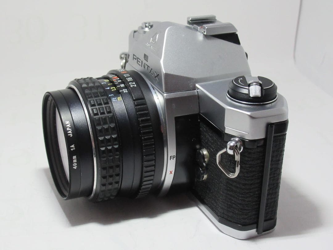 PENTAX MX & 35mm F2.8レンズ & ストロボ ジャンク品